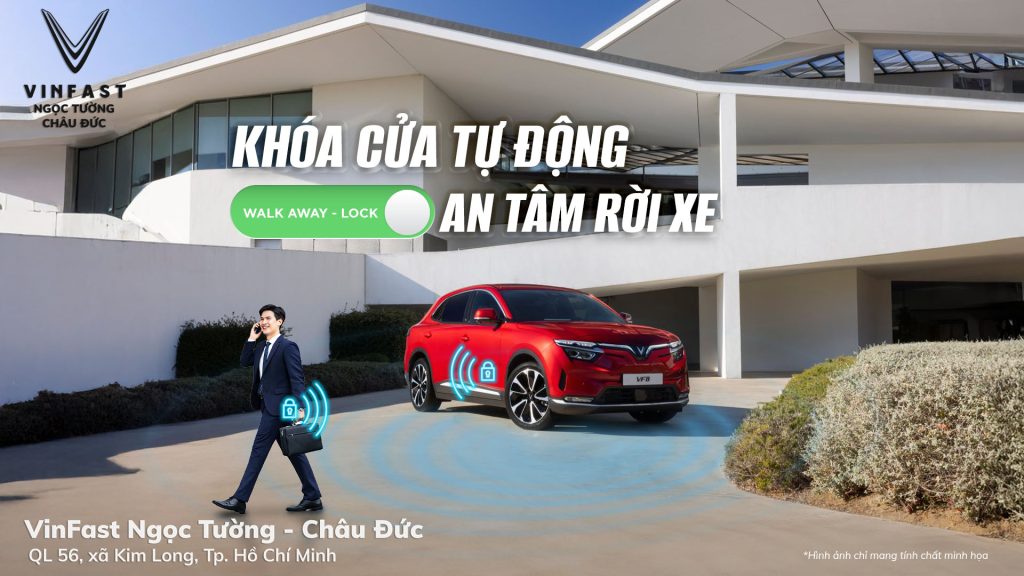Giới Thiệu Tính Năng Walk-away Lock – Tự Động Khóa Cửa Thông Minh Trên VF 8 & VF 9