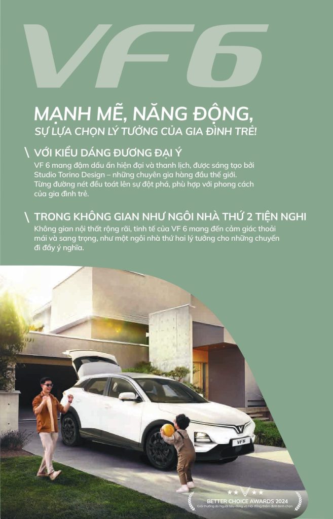 VF6 mạnh mẽ năng động