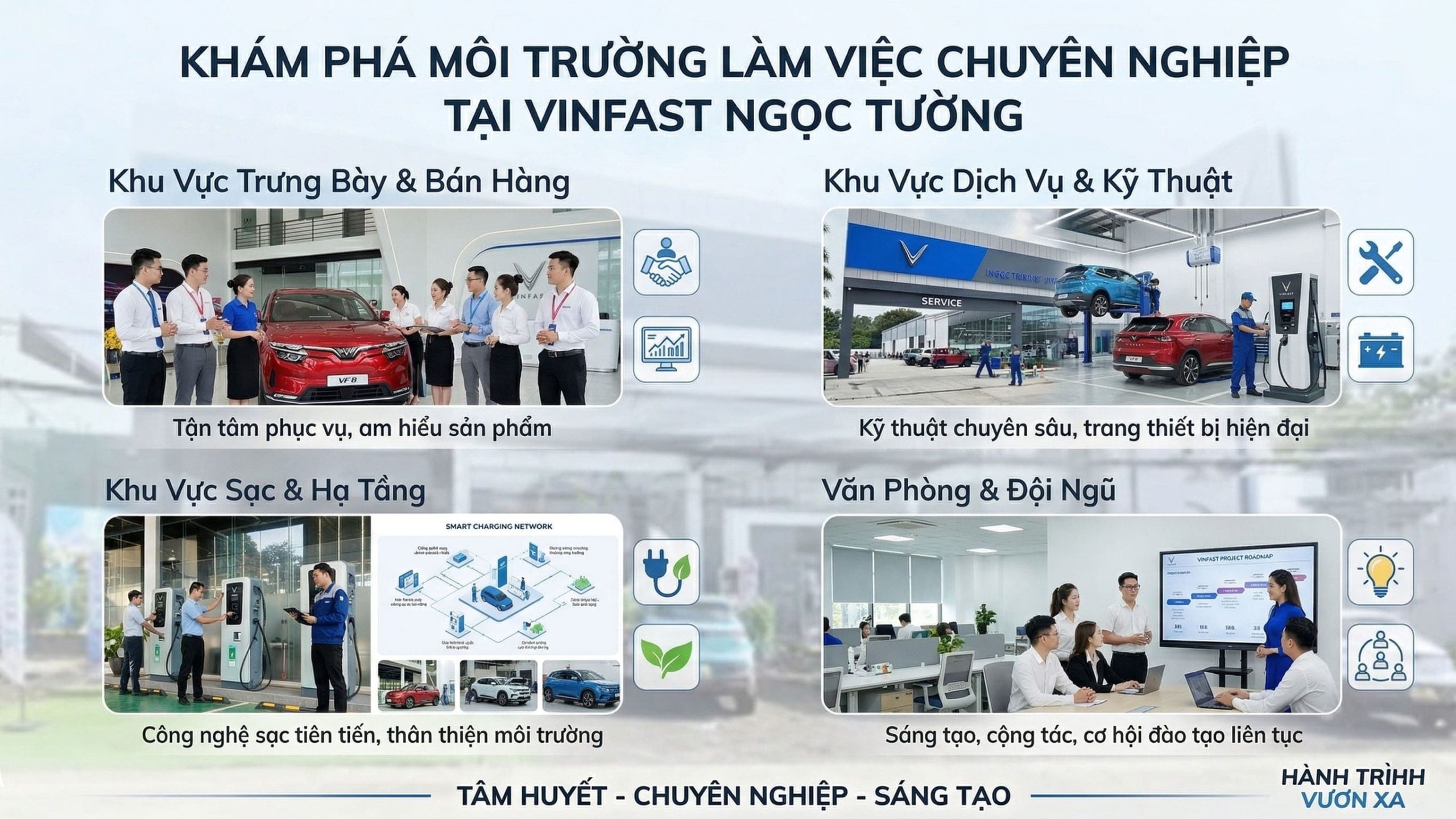 Khám phá môi trường làm việc VinFast Ngọc Tường