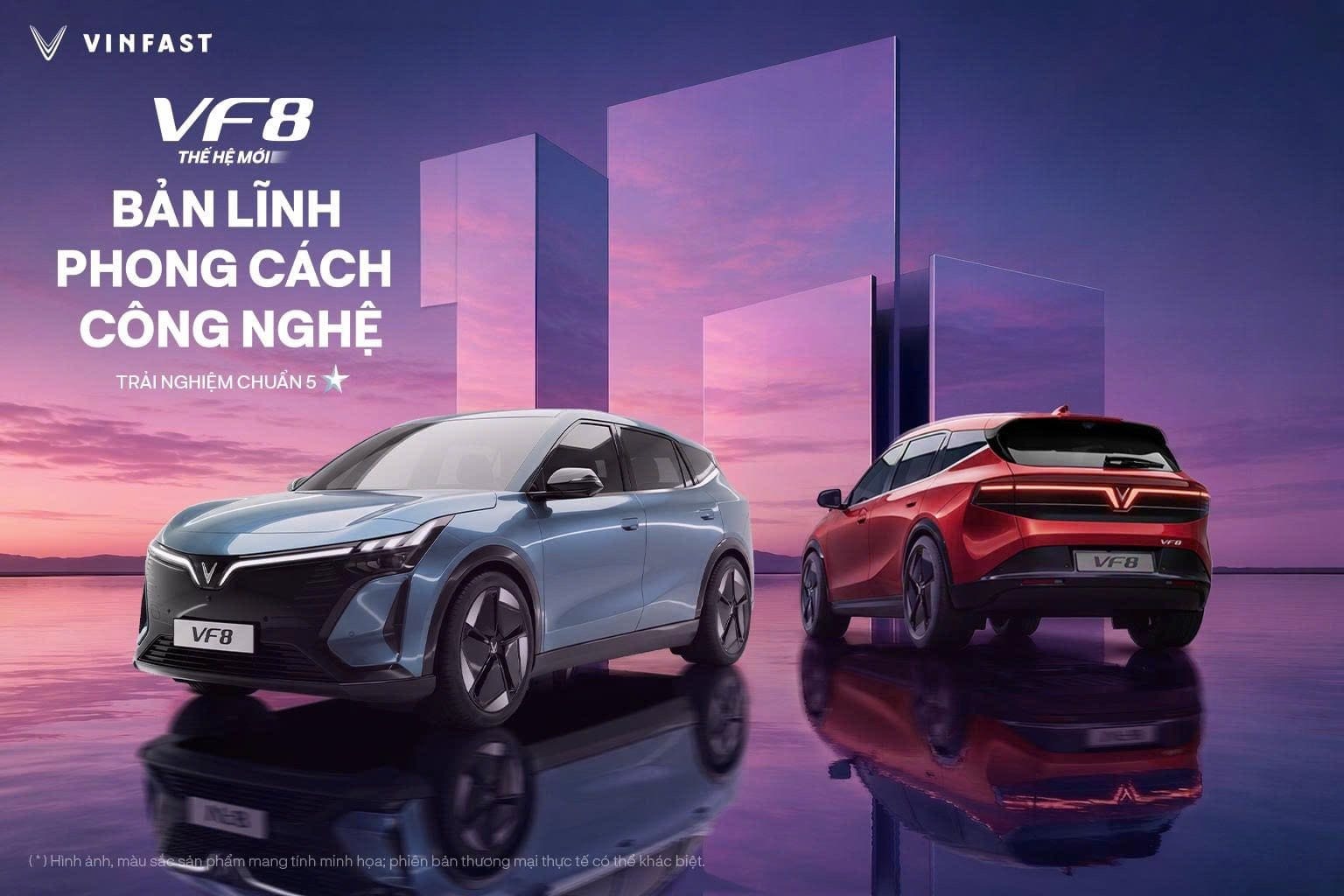 VinFast VF8 Thế hệ mới